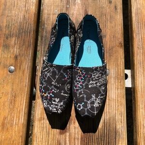 TOMS Slip-On Shoe with Science Print